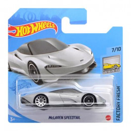   Hot Wheels McLaren Speedtail Factory Fresh 1:64 GTC55 Silver