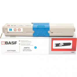 BASF Картридж OKI C310/330/510/530 Cyan 44469716 (KT-MC352-44469716)