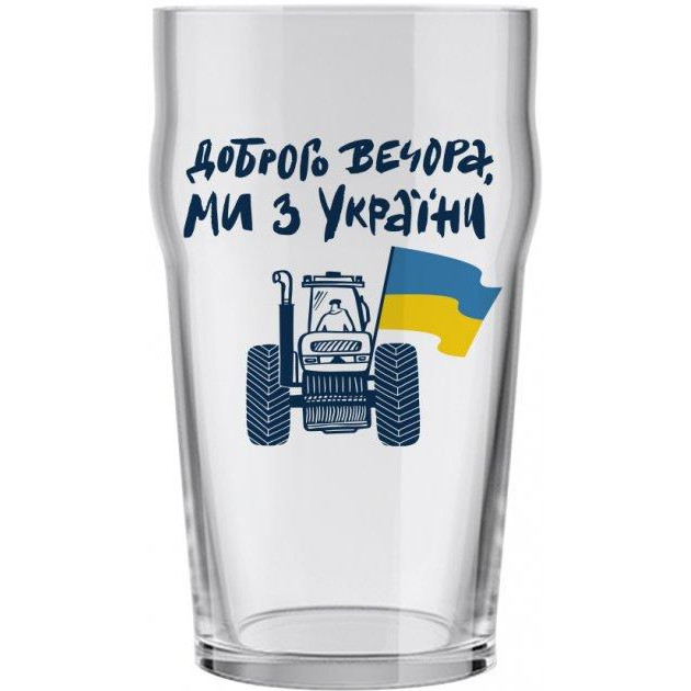 Orner Келих пивний  Добрий вечір ми з України 550 мл (orner-2100) - зображення 1