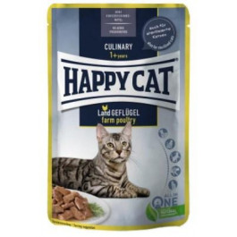 Happy Cat Culinary Land-Geflugel 85 г (70622)