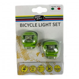 Good Bike Silicone LED Green (92325Green-IS)