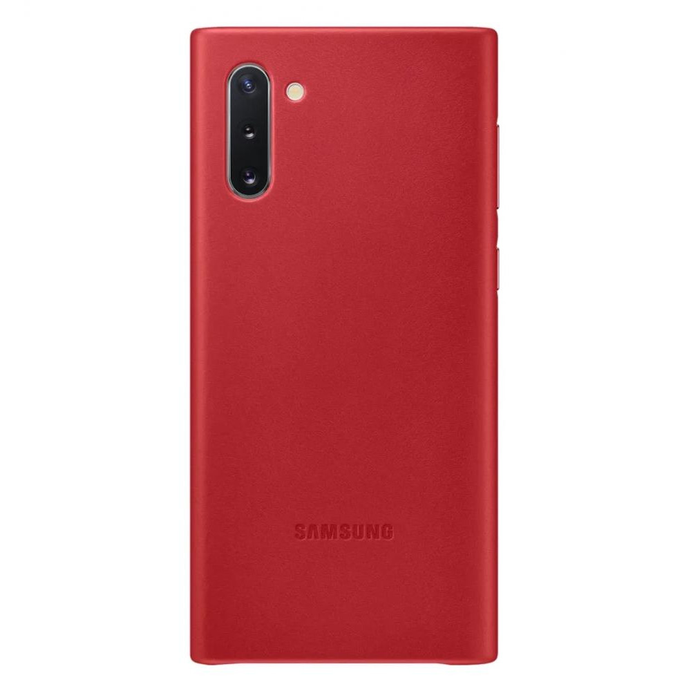 Samsung N970 Galaxy Note 10 Leather Cover Red (EF-VN970LREG) - зображення 1