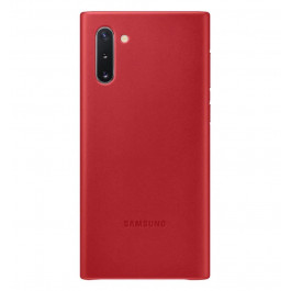   Samsung N970 Galaxy Note 10 Leather Cover Red (EF-VN970LREG)