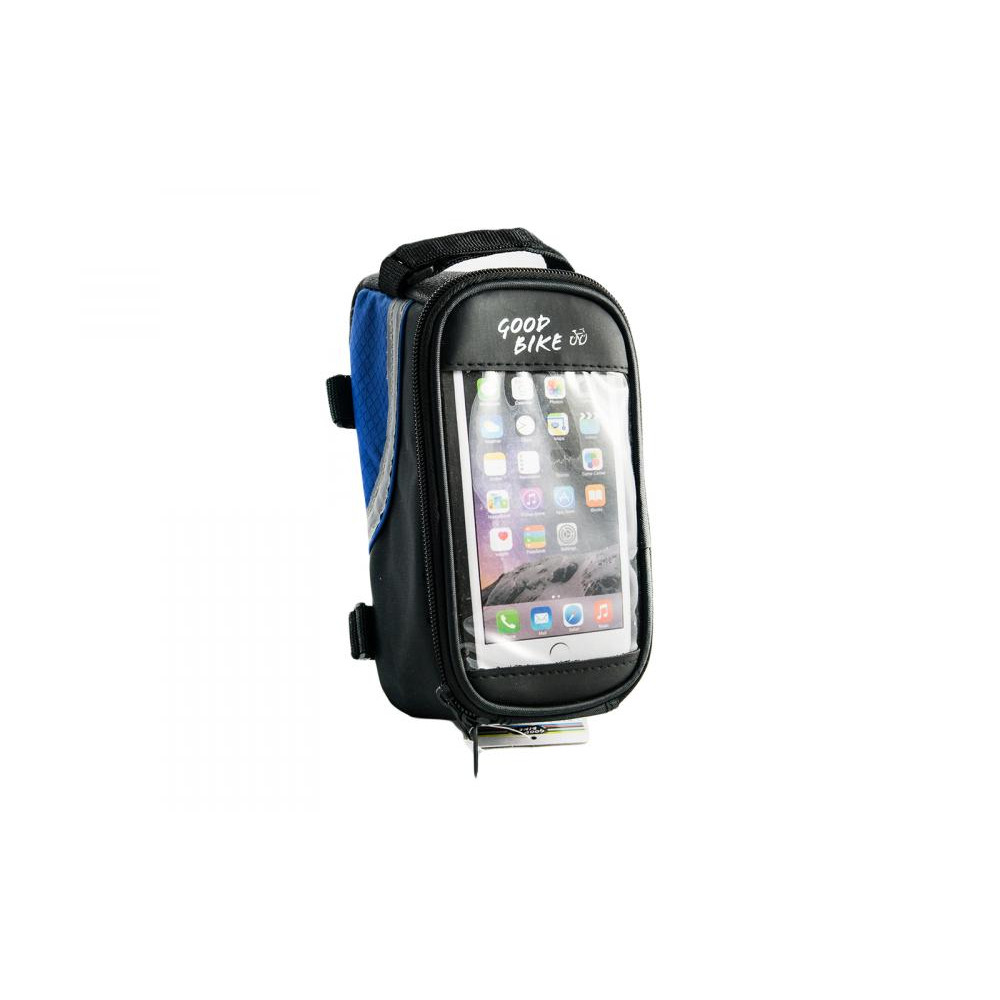 Good Bike Велодержатель для смартфона  In Touch 4.8" Black-Blue (94882-IS) - зображення 1