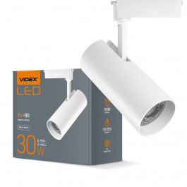 VIDEX Трековый LED светильник 30w  4100K белый VL-TR04-304W