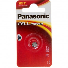 Panasonic SR721 bat(1.55B) Silver Oxide 1шт (SR-721EL/1B)