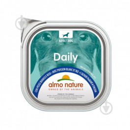 Almo Nature Daily Adult Dog White Fish Rice 300 г (8001154127003)