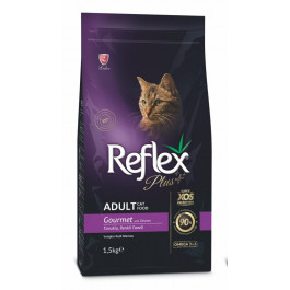 Reflex Plus Adult Cat Gourmet Chicken 1,5 кг RFX-305