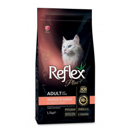 Reflex Plus Adult Cat Hairball Indoor Salmon 1,5 кг RFX-307