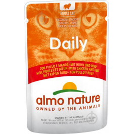 Almo Nature Daily Cat Chicken Beef 70 г (8001154121964)