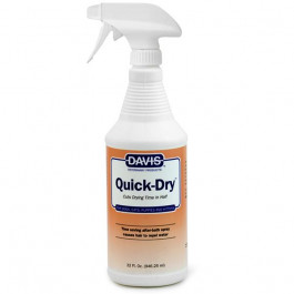 Davis Veterinary Quick-Dry Spray - спрей Девіс швидка сушка для собак та котів, 200 мл (QDR200)