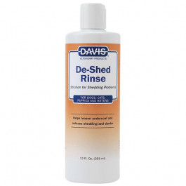 Davis Veterinary De-Shed Rinse - кондиционер Дэвис для облегчения линьки у кошек и собак 355 мл (DSR12)