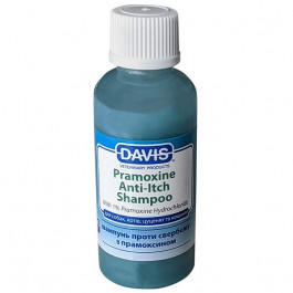 Davis Veterinary Шампунь Pramoxine Anti-Itch Shampoo от зуда, для собак и котов, 50 мл (PSHR50)