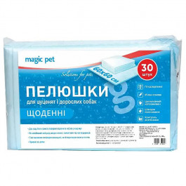 Magic Pet (Мэджик Пет) Ежедневные пеленки для щенков и собак 60x60 см / 30 шт. (10008)