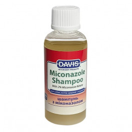 Davis Veterinary Шампунь Miconazole Shampoo с 2% нитратом миконазола, для собак и котов с заболеваниями кожи, 50 мл M