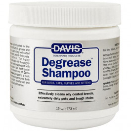 Davis Veterinary Шампунь Davis Degrease Shampoo обезжиривающий, для собак, котов, 454 мл (DGRS16)