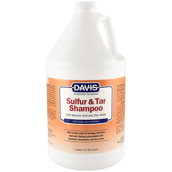 Davis Veterinary Шампунь Davis Sulfur & Tar Shampoo с серой и дегтем, для собак, 3.8 л (STSG) - зображення 1