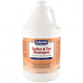 Davis Veterinary Шампунь Davis Sulfur & Tar Shampoo с серой и дегтем, для собак, 3.8 л (STSG)