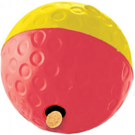 Nina Ottosson Игрушка для собак Трит Тамбл большой мяч для лакомств Красно-желтый (no67327)