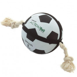 Karlie-Flamingo Actionball игрушка для собак, футбольный мяч на веревке (515202)