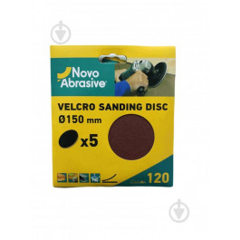 Novo Abrasive 150мм Р120 5шт (NASD150120)