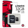 Kingston 32 GB microSDHC Class 10 UHS-I + SD Adapter SDC10G2/32GB - зображення 1