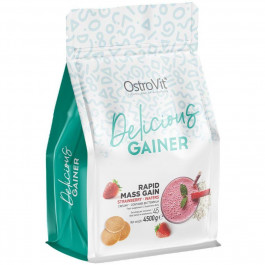   OstroVit Delicious Gainer 4500 g /45 servings/ Strawberry-Wafers