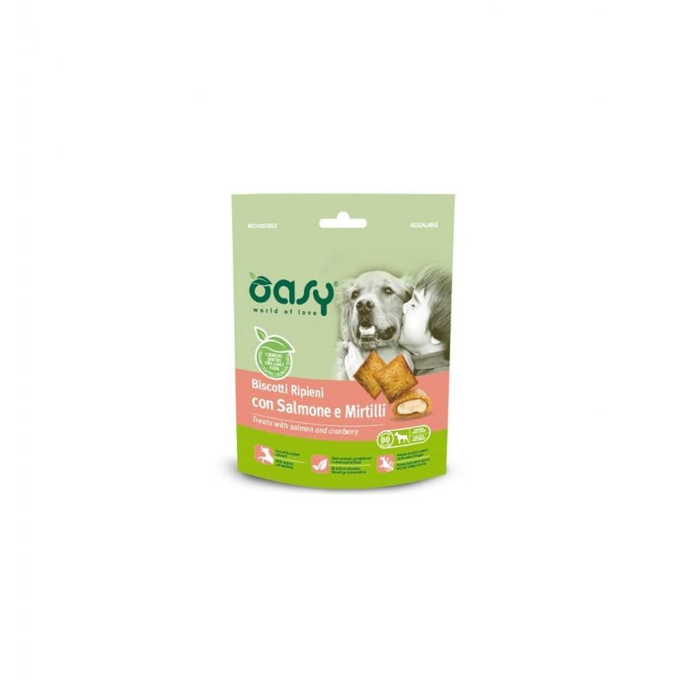 OASY TREATS Лосось та чорниця 80 г (8053017346229) - зображення 1