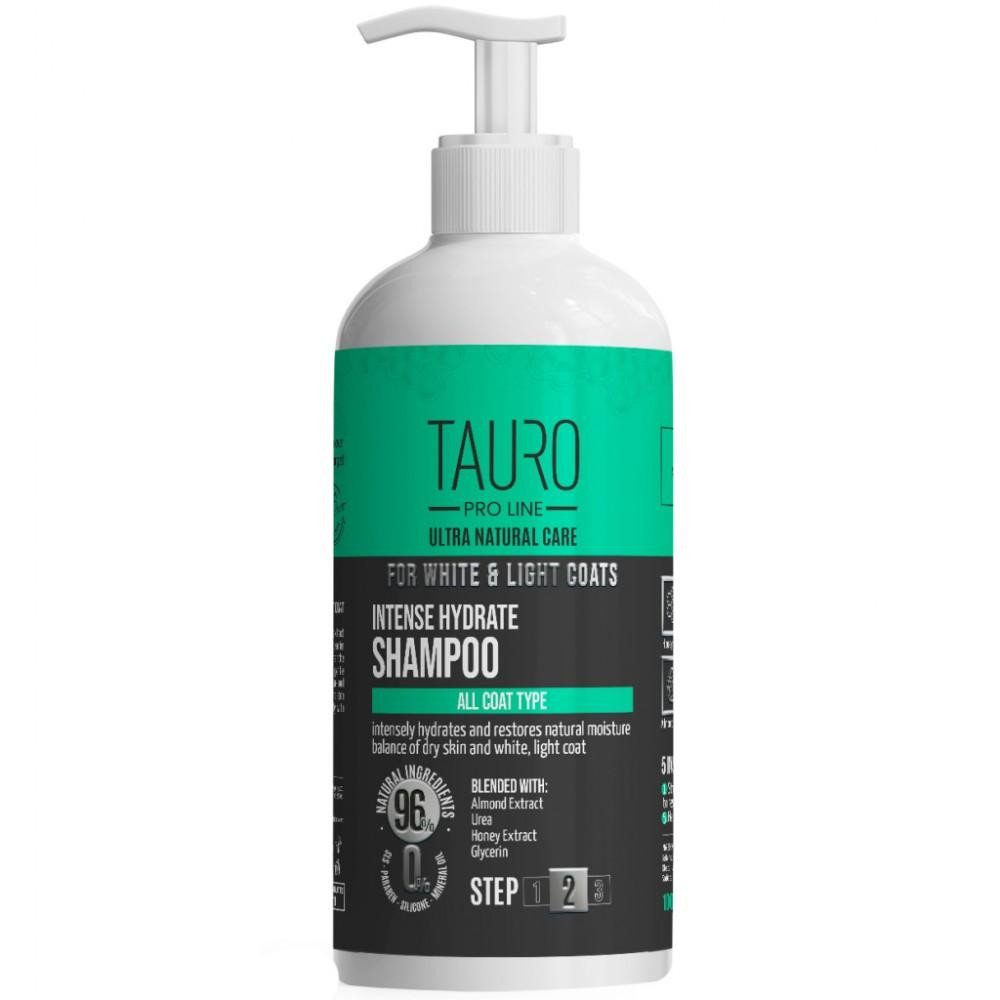 Tauro Pro Line Шампунь для тварин  Ultra Natural Care зволожуючий для білого, світлого забарвлення 1000 мл (TPL6361 - зображення 1