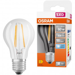Osram LED CL A60 6,5W/840 230V FIL E27 (4058075112308)