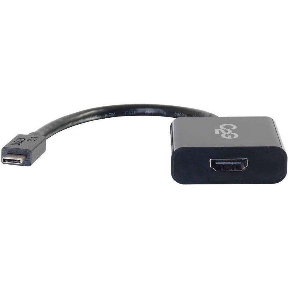 C2G USB-C to HDMI Black (CG80512) - зображення 1