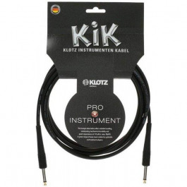   KLOTZ Инструментальный кабель KIK INSTRUMENT CABLE BLACK 4.5 M