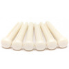 Graph Tech PP-1100-01 TUSQ Bridge Pins No Dot - White 6 Pcs - зображення 1