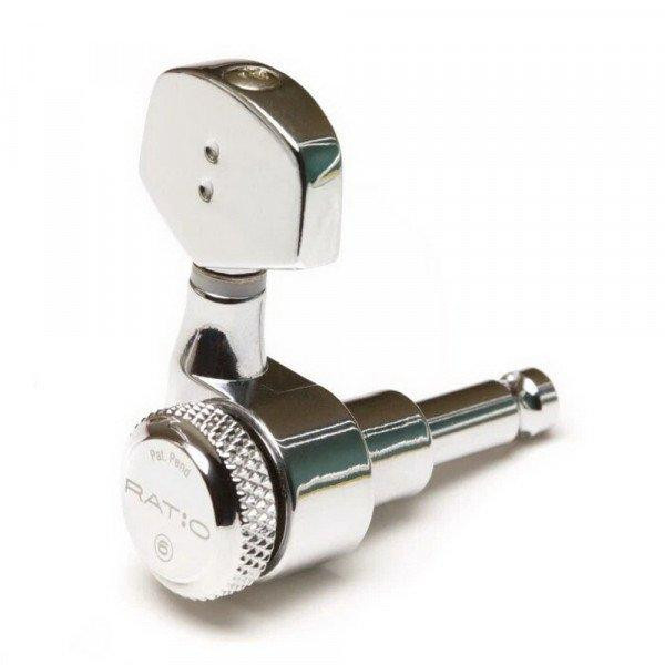 Graph Tech PRL-8311-C0 Electric Locking 3+3 Contemporary Chrome 2 Pin - зображення 1