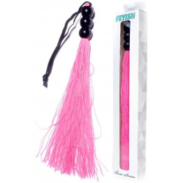 Boss Of Toys Силіконовий флогер Fetish Boss Series - Silicone Whip Pink 10" (BS6100040) (BS6100040)