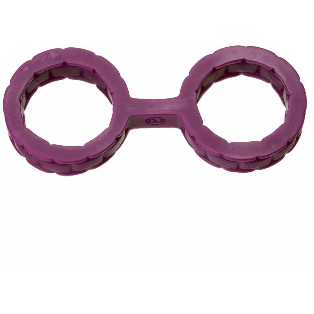 Doc Johnson Наручники силіконові  Bondage Silicone Cuffs Large (фіолетові) (16191Purple) - зображення 1