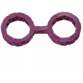   Doc Johnson Наручники силіконові  Bondage Silicone Cuffs Large (фіолетові) (16191Purple)