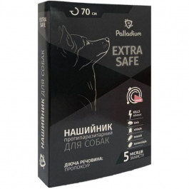 Palladium Ошейник от блох и клещей Extra Safe для собак 70 см Коралловый (4820150206123)