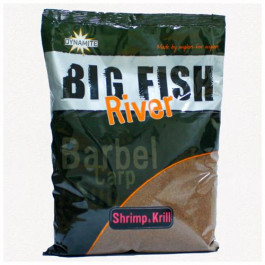 Dynamite Baits Прикормка Big Fish River Groundbait - Shrimp & Krill / 1.8kg (DY1370)