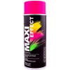 MAXI color Емаль аерозольна флуоресцентна MAXI COLOR 400 мл Рожева (MX0020) - зображення 1