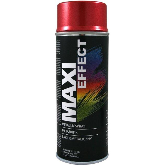 MAXI color Емаль MAXI COLOR металік 400 мл Червона (MX0023) - зображення 1