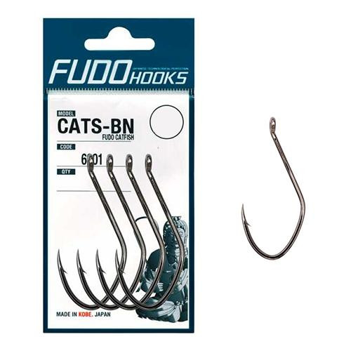 FUDO Hooks Catfish 6901 BN №5/0 / 6pcs - зображення 1