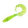 FishUp Fancy Grub 2.5" (026 Flo Chartreuse/Green) - зображення 2