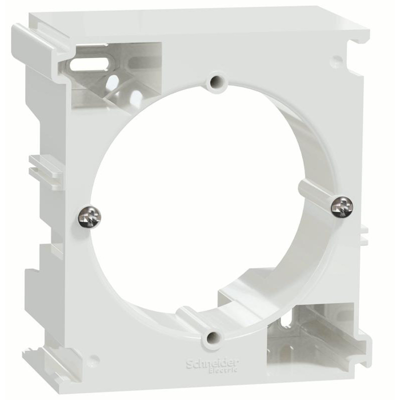 Schneider Electric Коробка для накладного монтажу  Sedna Design SDD111902 Білий - зображення 1