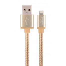 Cablexpert USB For Lightning 1,8M Gold (CCB-mUSB2B-AMLM-6-G)