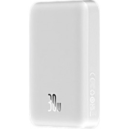 Baseus Magnetic Mini Wireless Fast Charge 30W 10000 mAh White (PPCX110202)