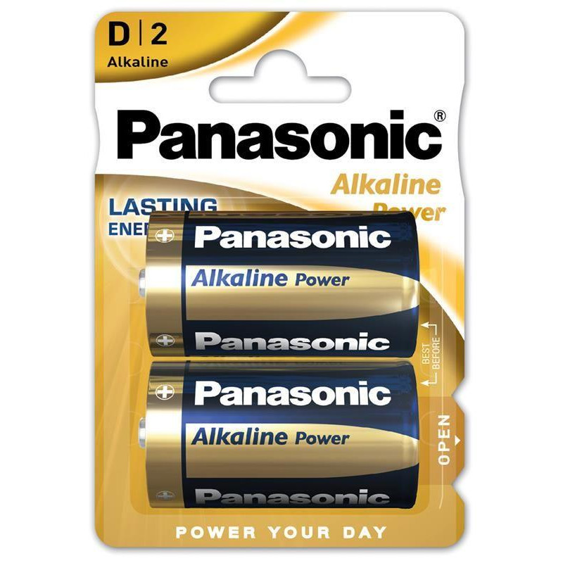 Panasonic D bat Alkaline 2шт Alkaline Power (LR20APB/2BP) - зображення 1