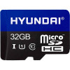 Hyundai 32 GB microSDHC class 10 UHS-I + SD Adapter SDC32GU1 - зображення 1