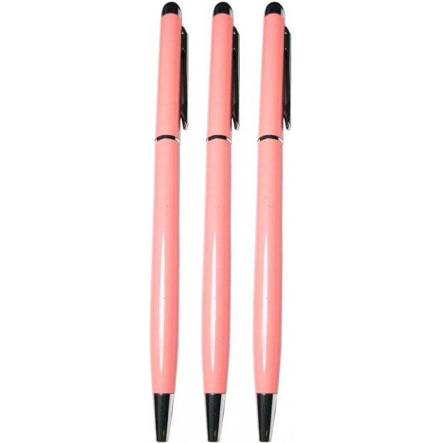 VALUE Стилус-ручка  для ємнісних екранів Рожевий (комплект 3 шт.) (S0791x3) - зображення 1