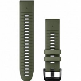   Garmin Ремінець  QuickFit 22 Watch Bands Silicone - Moss/Graphite (010-13280-07)